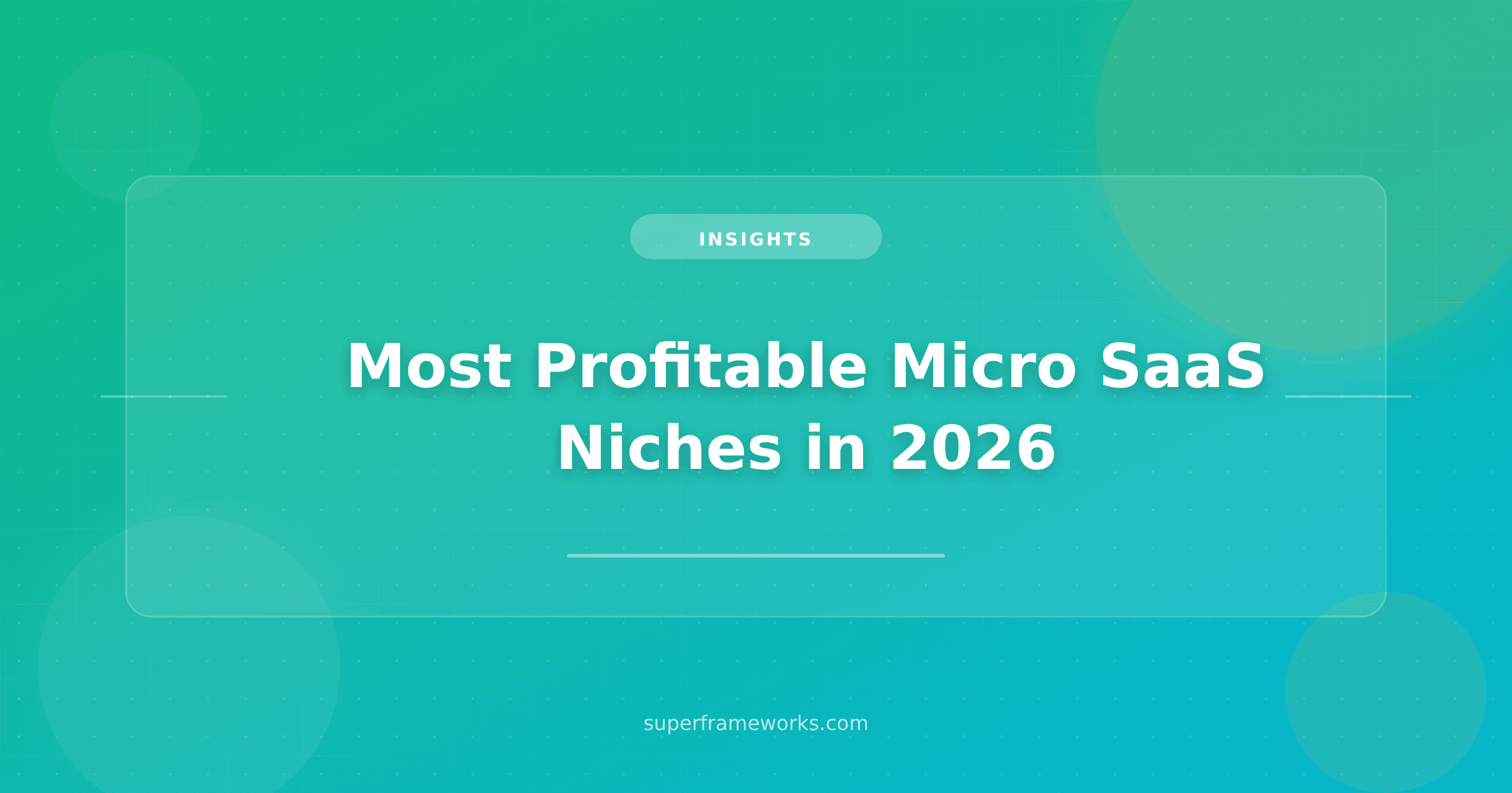 Most Profitable Micro SaaS Niches in 2026