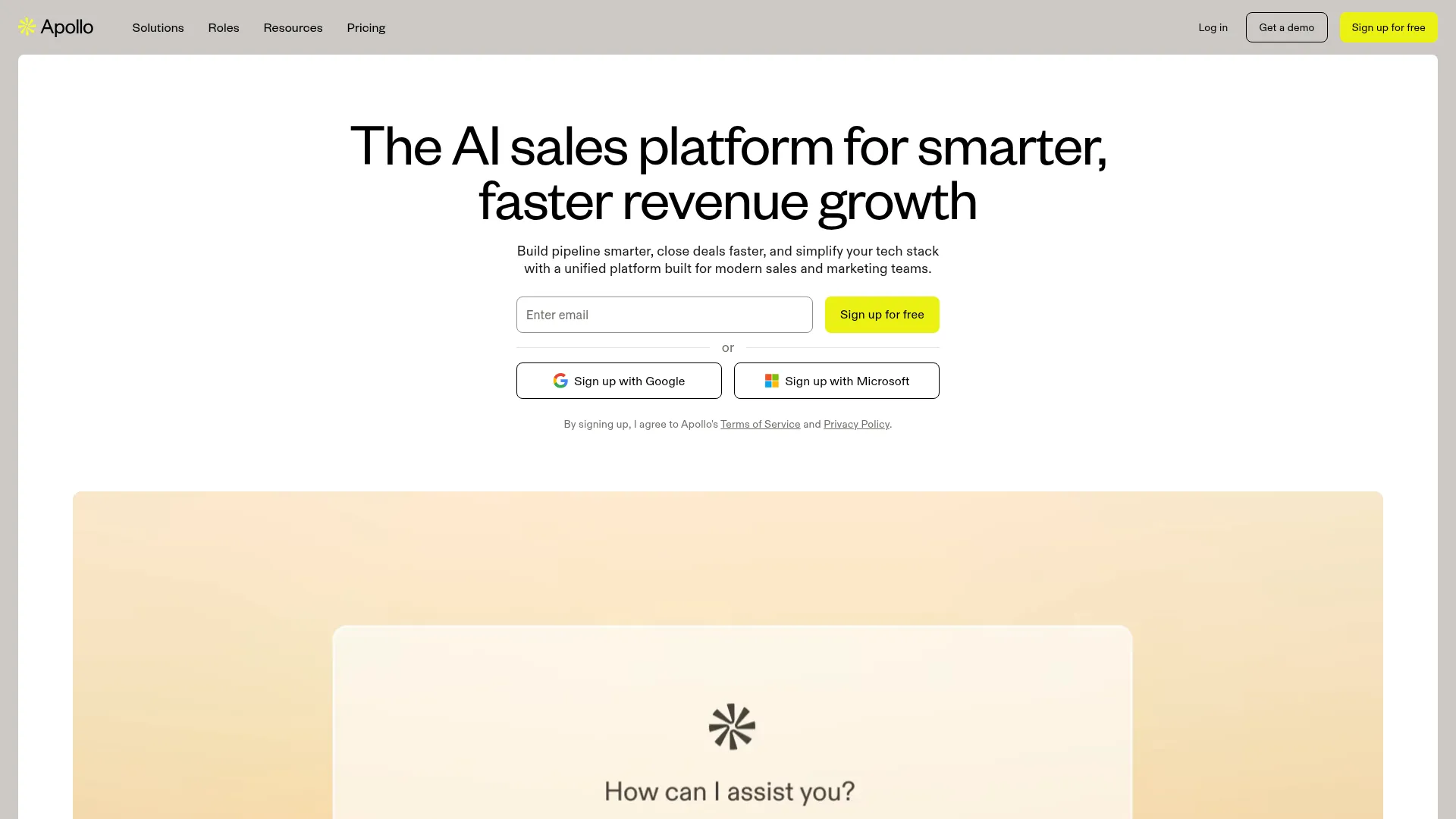Apollo.io interface — Free Plan + 275M Contacts + Bundled Sequencer