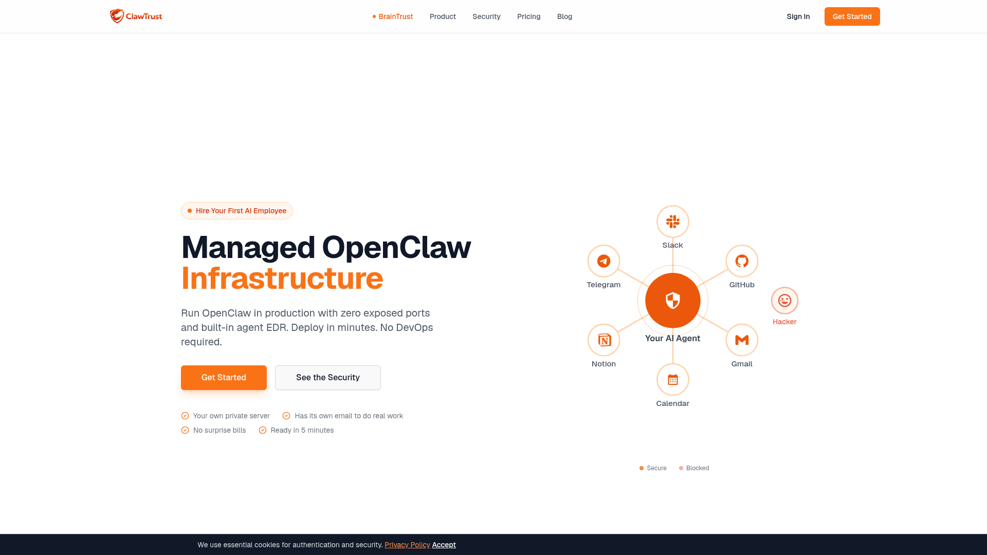 ClawTrust screenshot