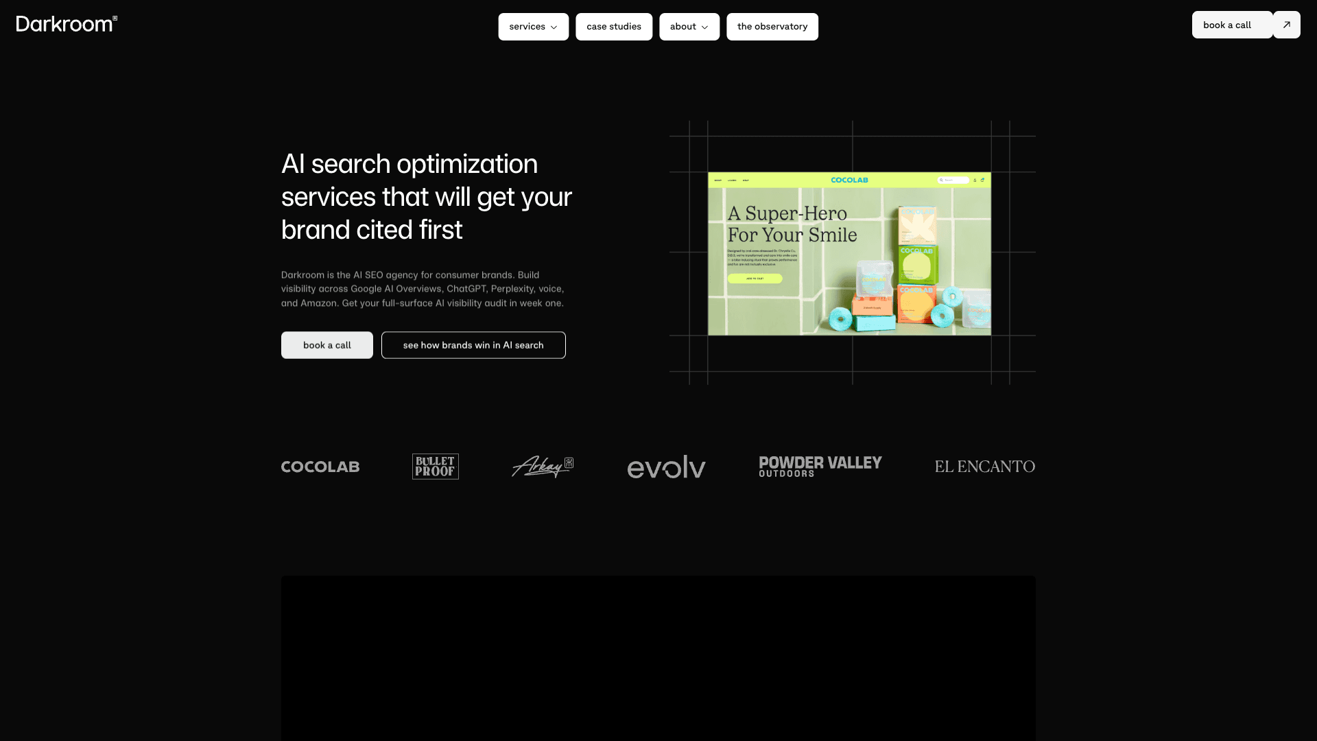 Darkroom website screenshot