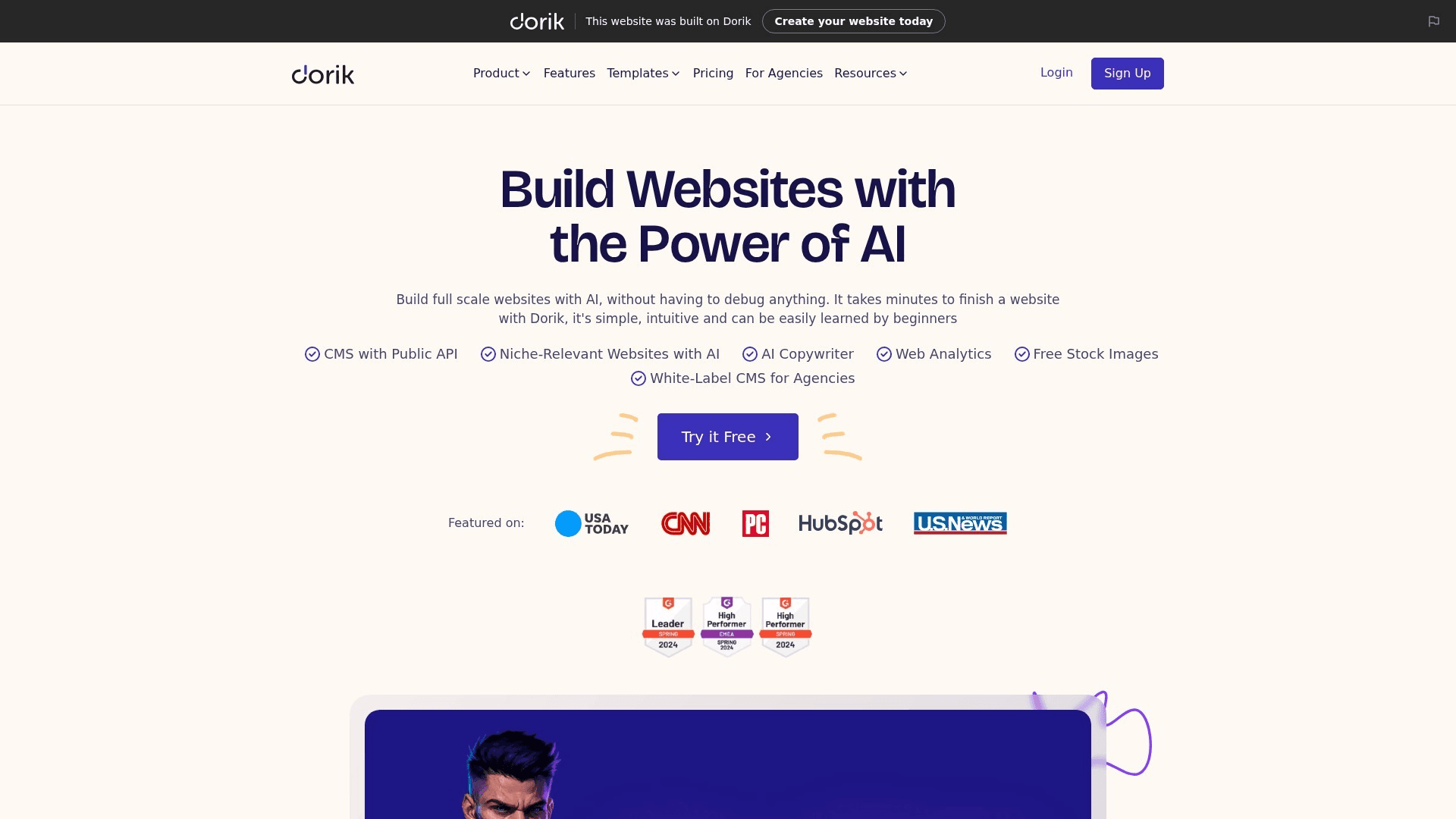 Dorik interface — Agency Features at Indie Prices (Plus a Lifetime Deal)