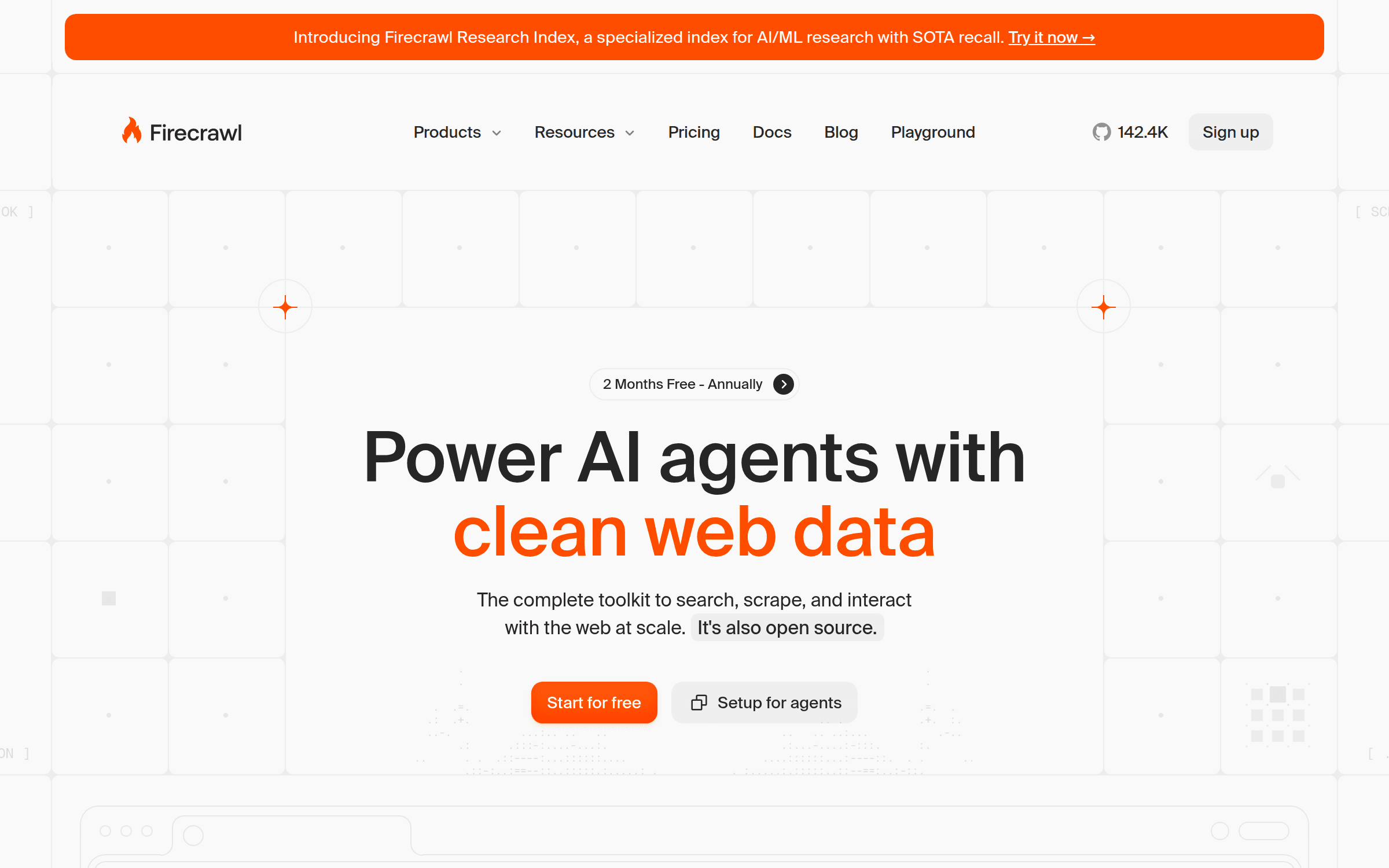 Firecrawl competitor monitoring interface