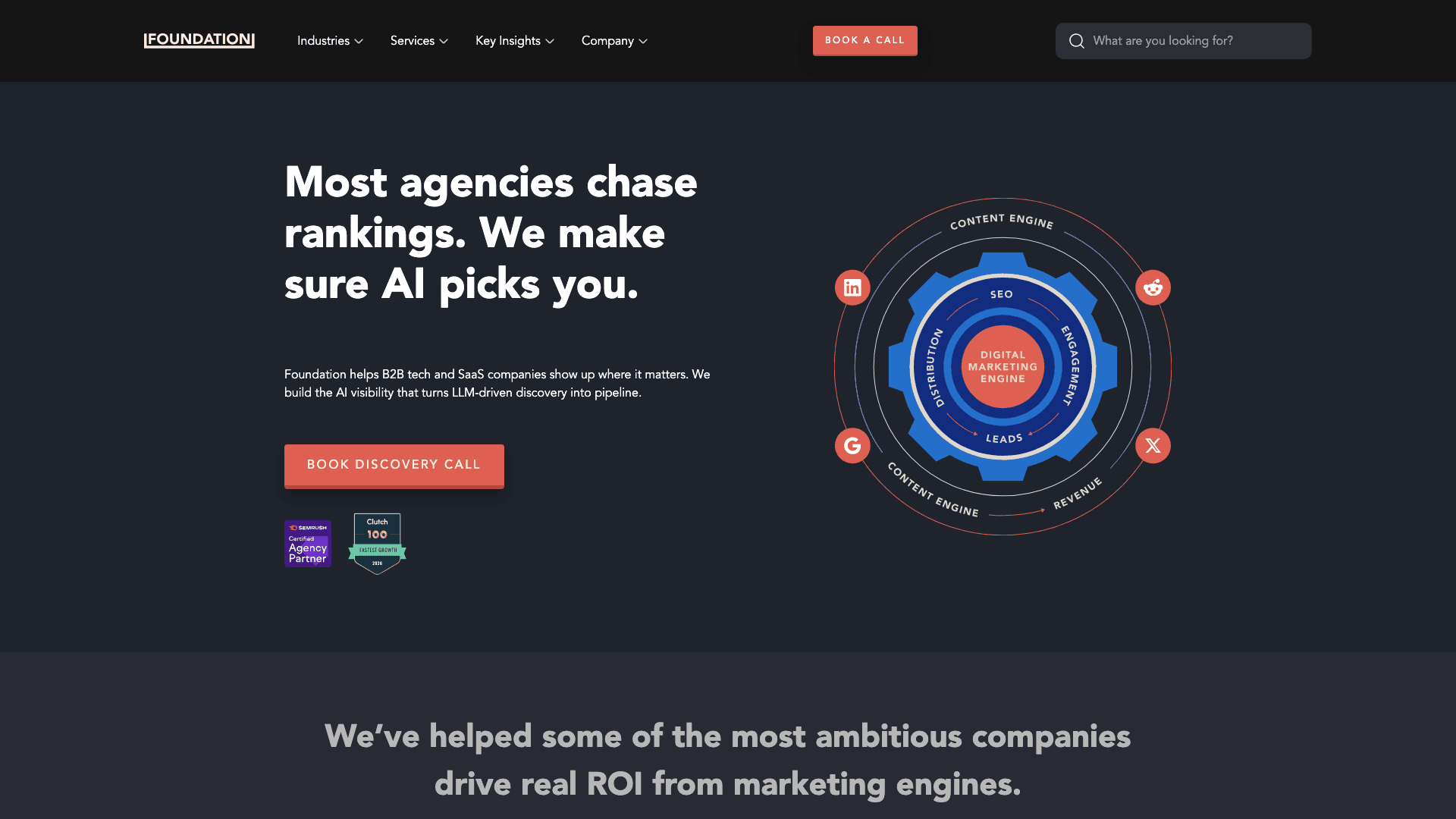 Foundation agency homepage