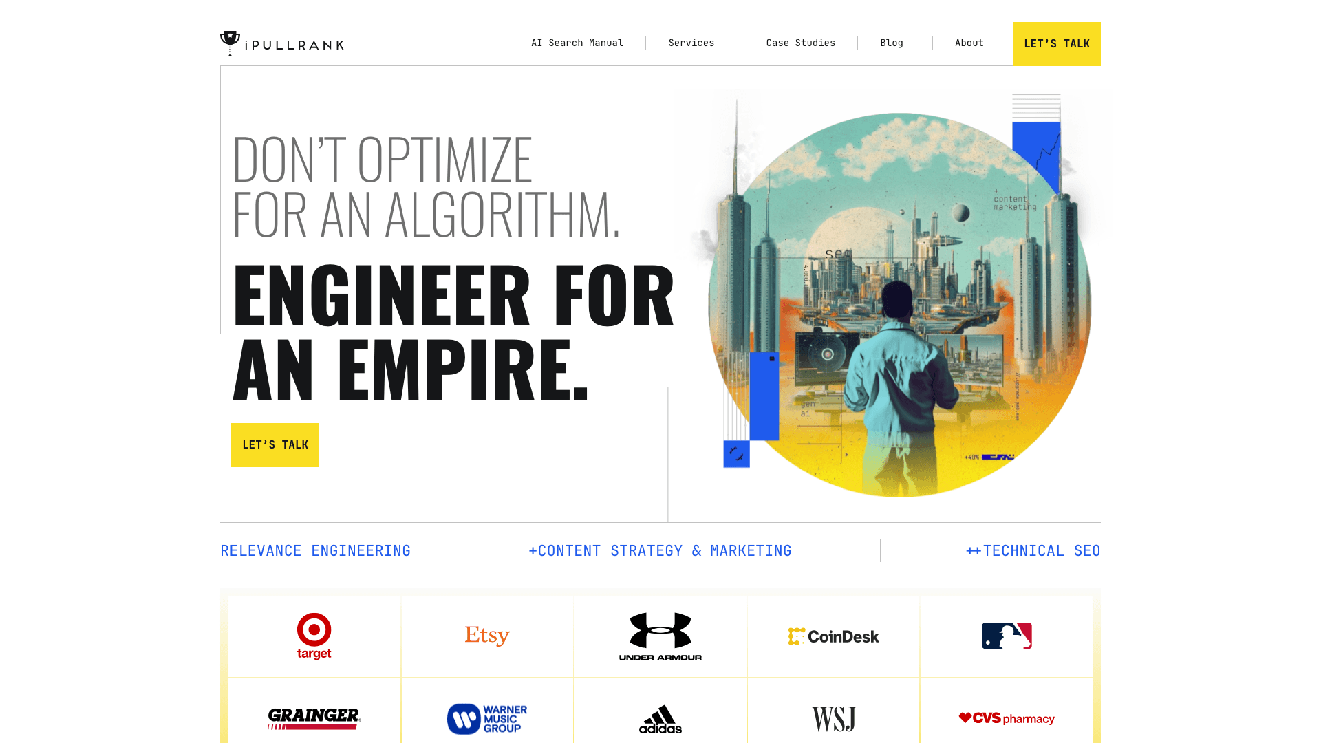 iPullRank agency homepage