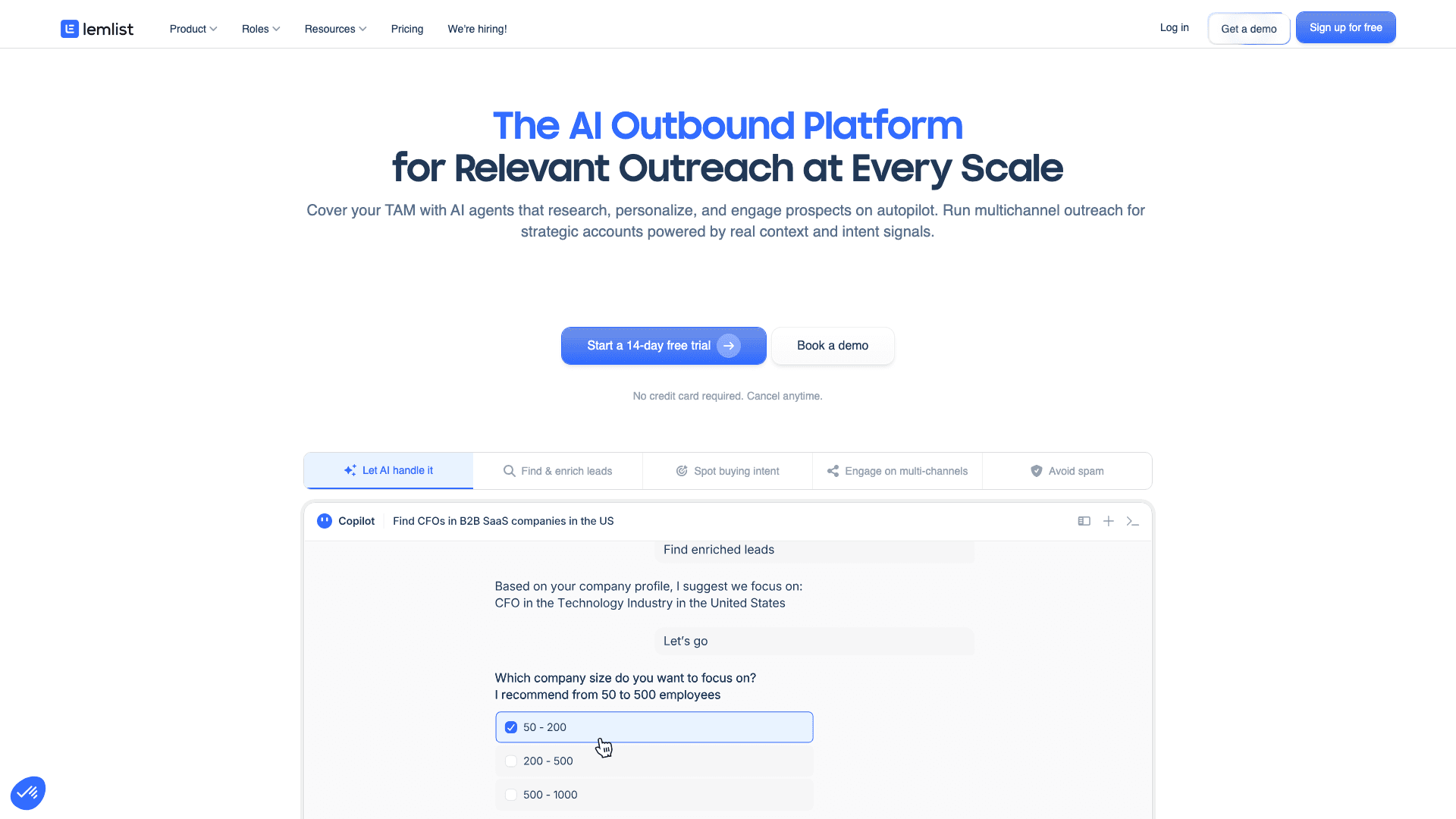 Lemlist interface — Custom Images, Video, LinkedIn + Email