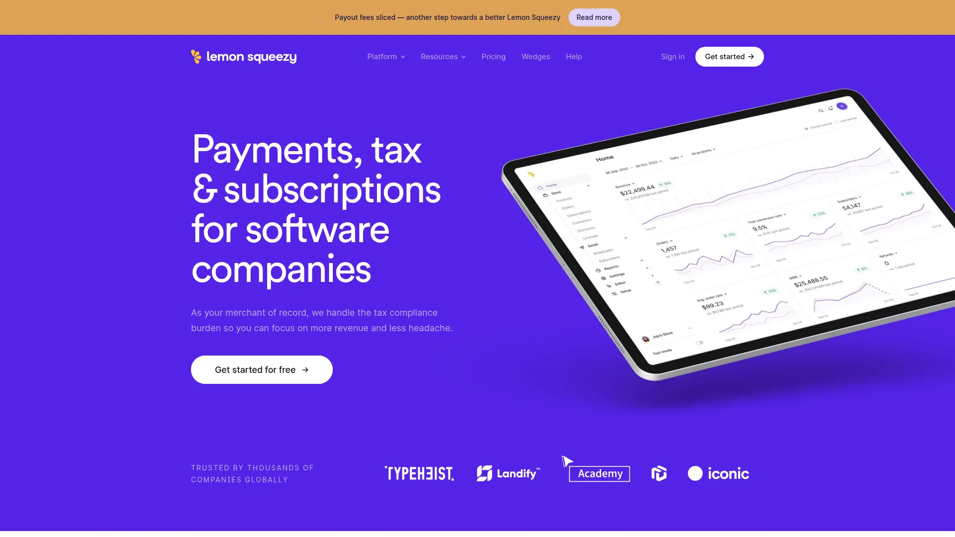 Lemon Squeezy interface — the Simplest MoR, Now a Stripe Company