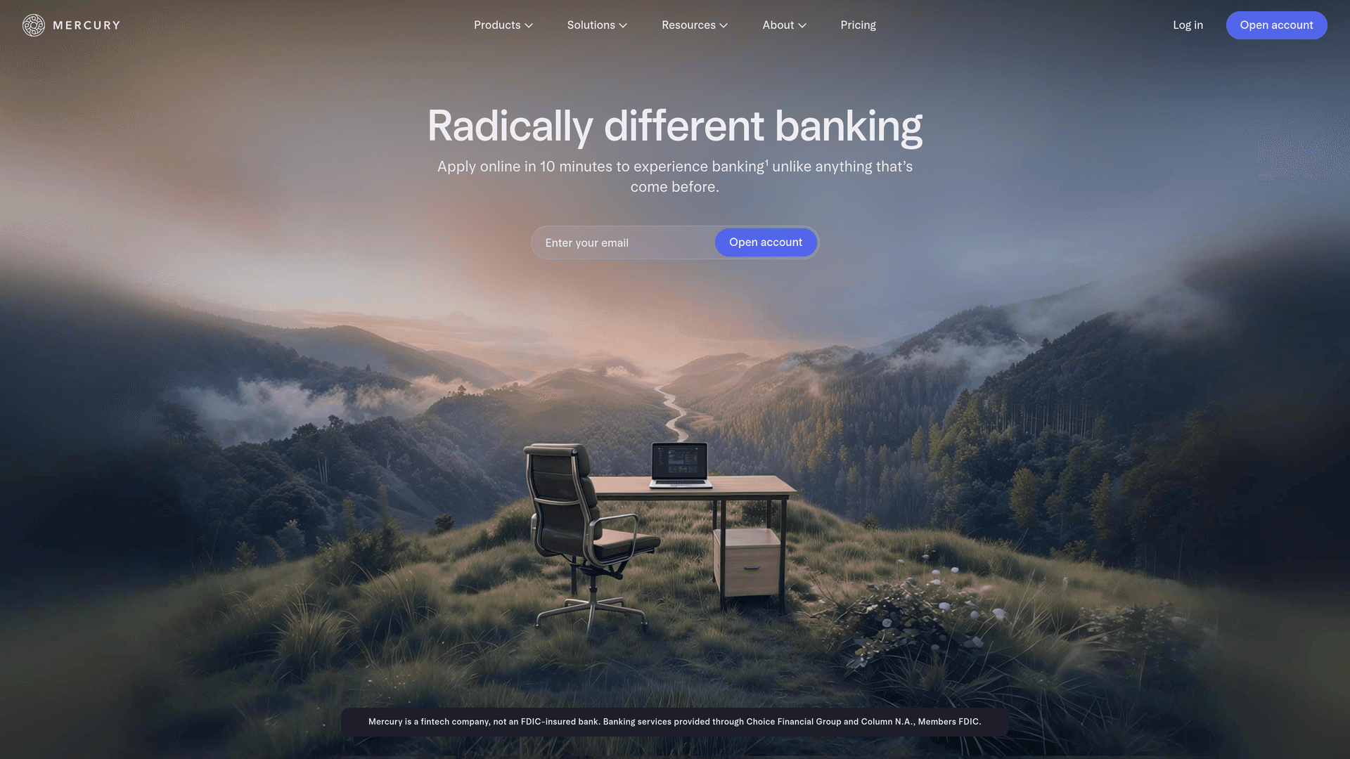 Mercury interface — $5M FDIC Sweep, Free Everything, and a Bank Charter Incoming