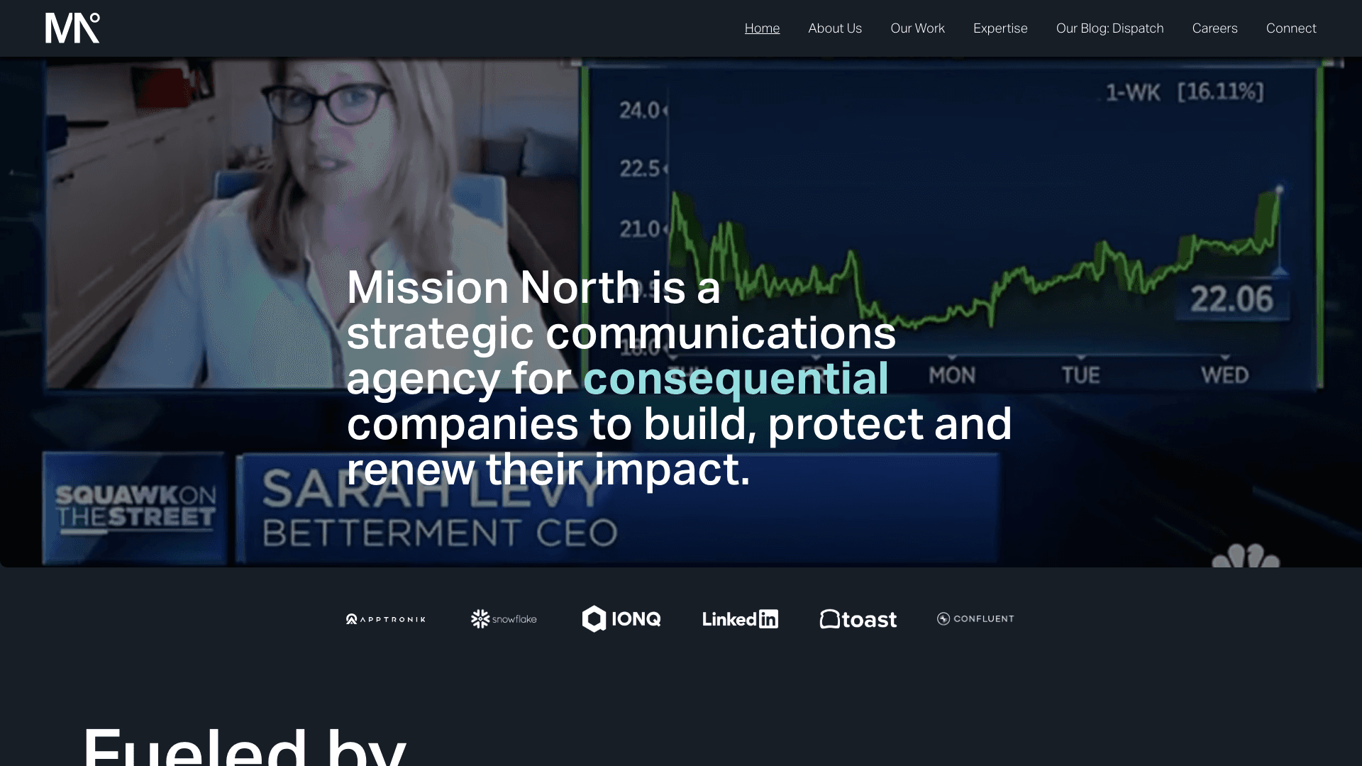 Mission North agency homepage