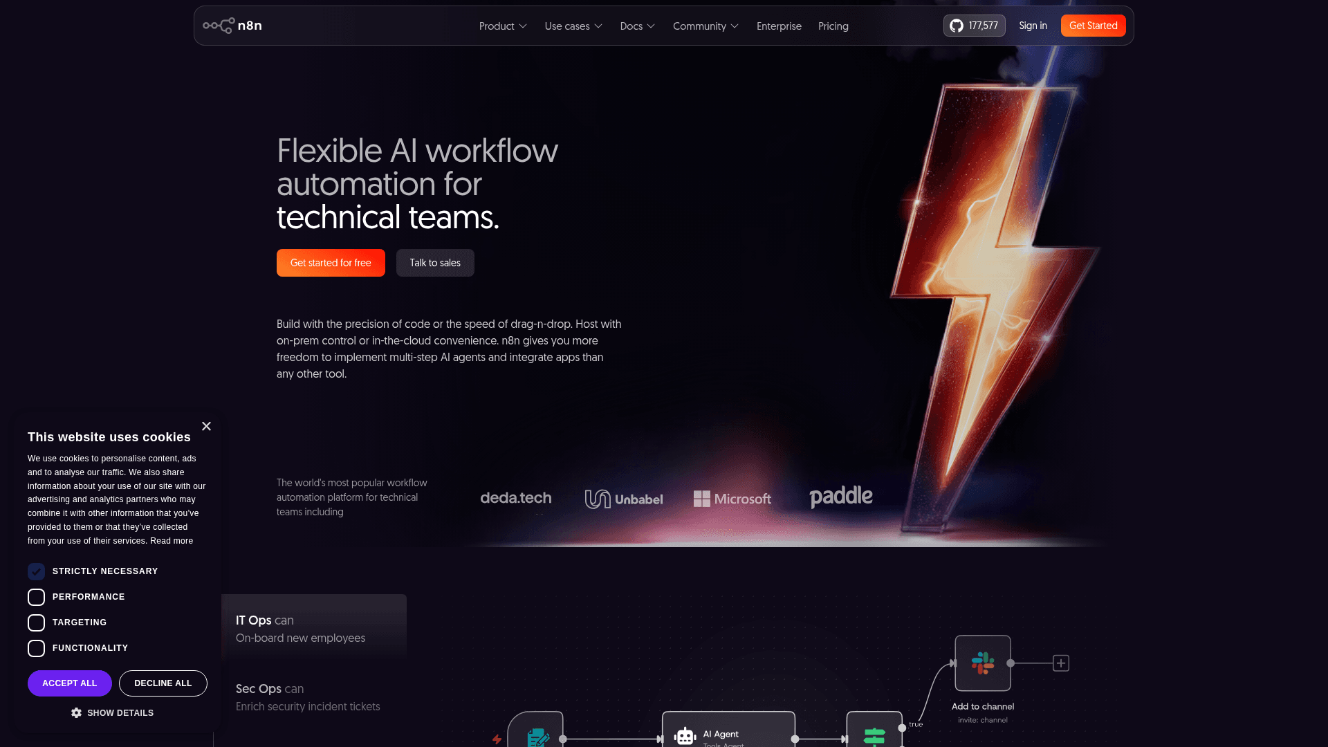 n8n interface — Unlimited Steps per Execution + a Self-Host Escape Hatch