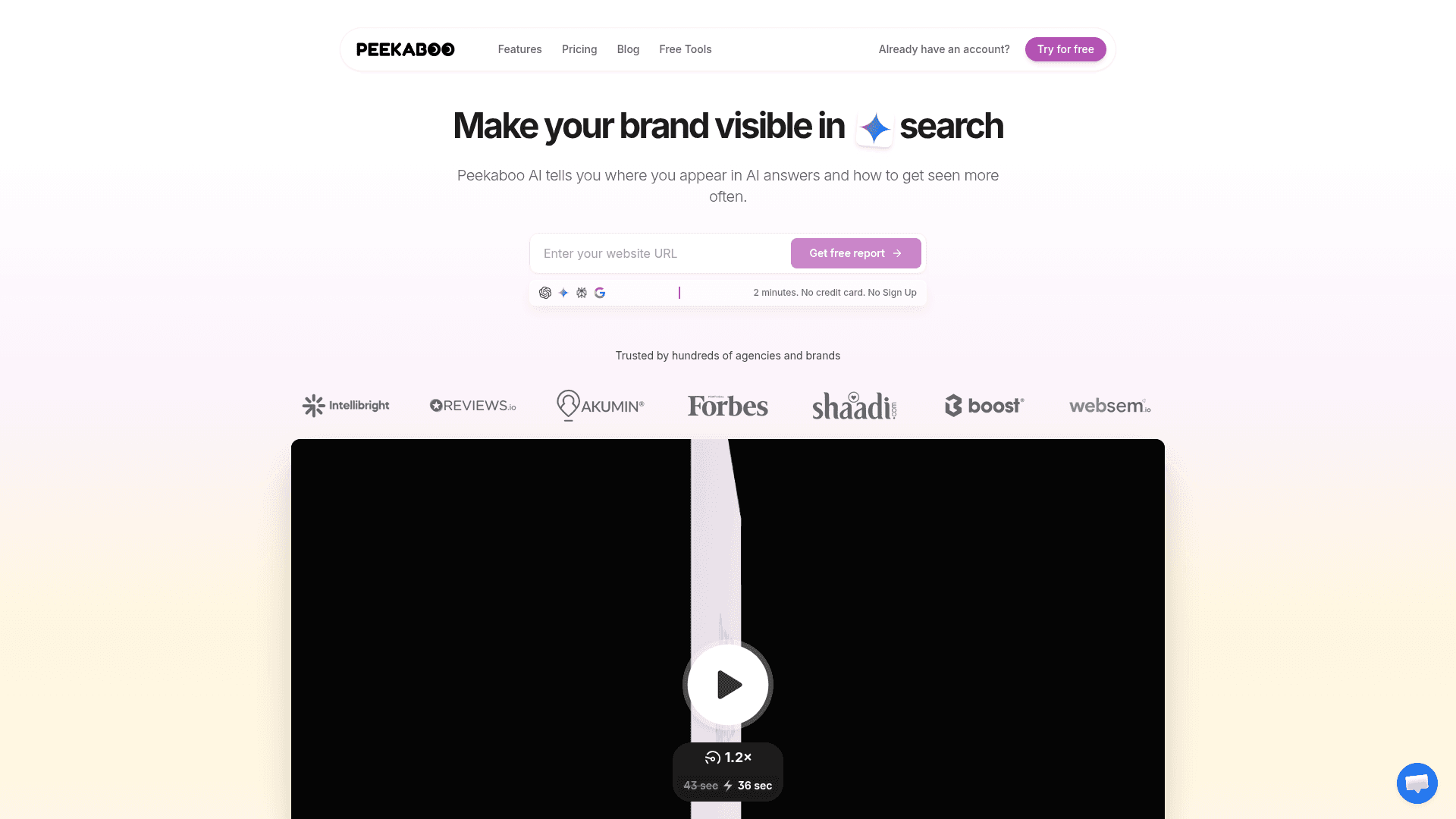 Peekaboo screenshot