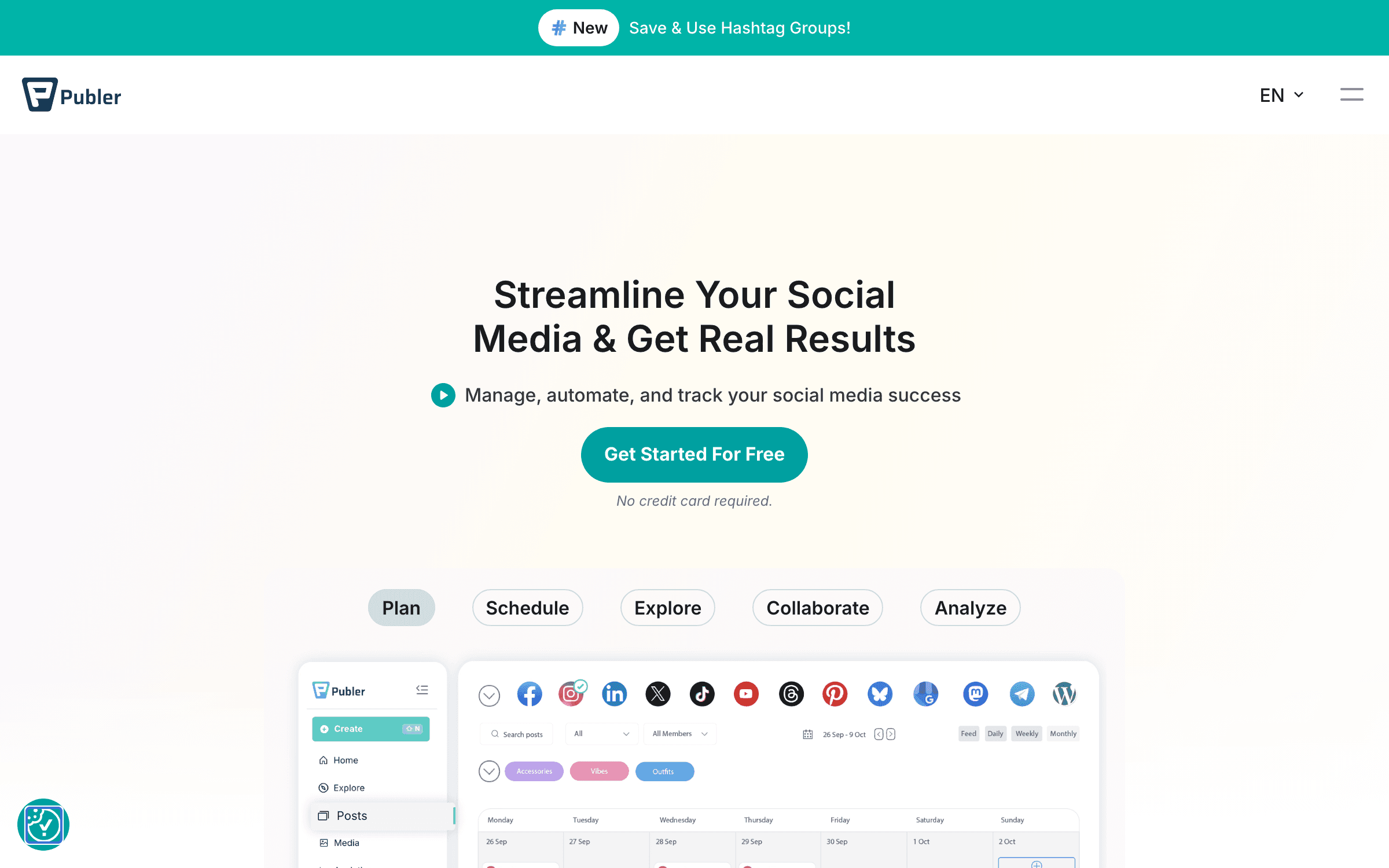 Publer social media scheduling platform