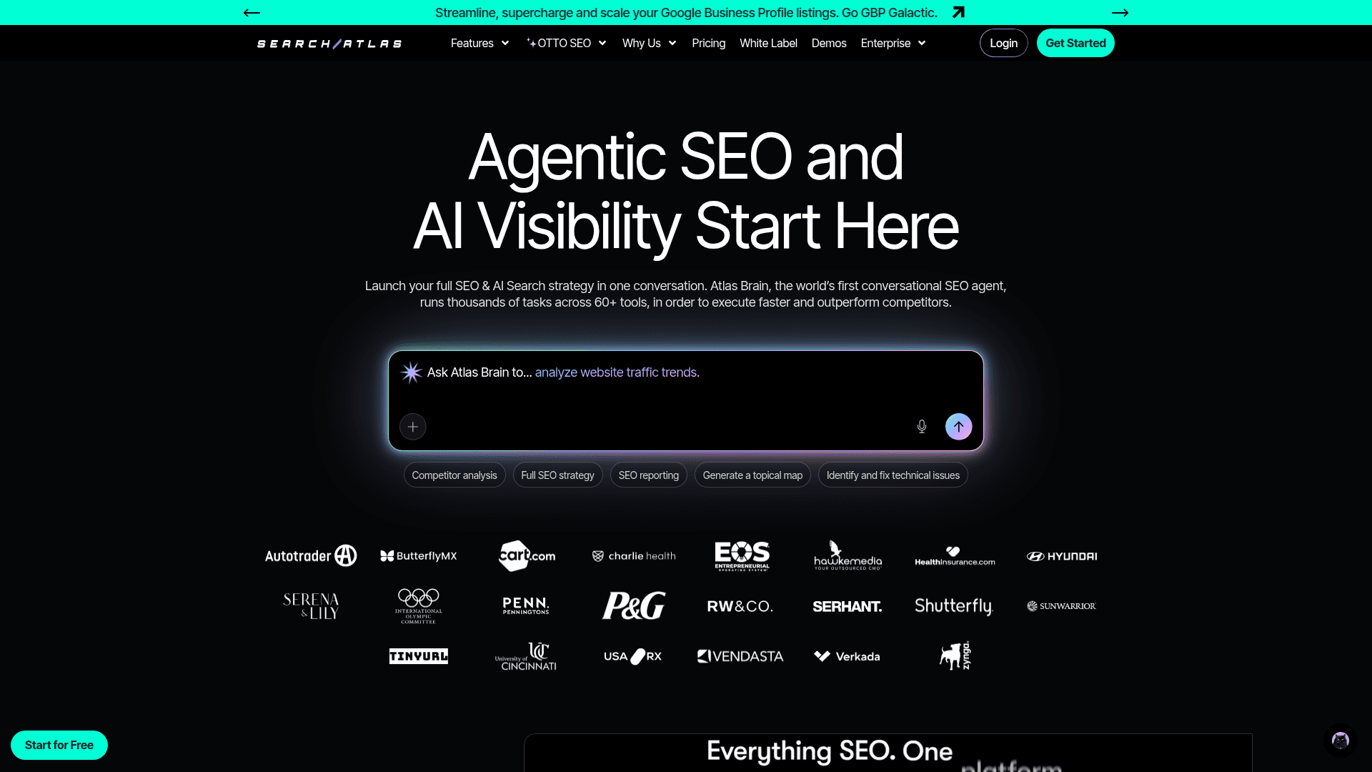 Search Atlas screenshot