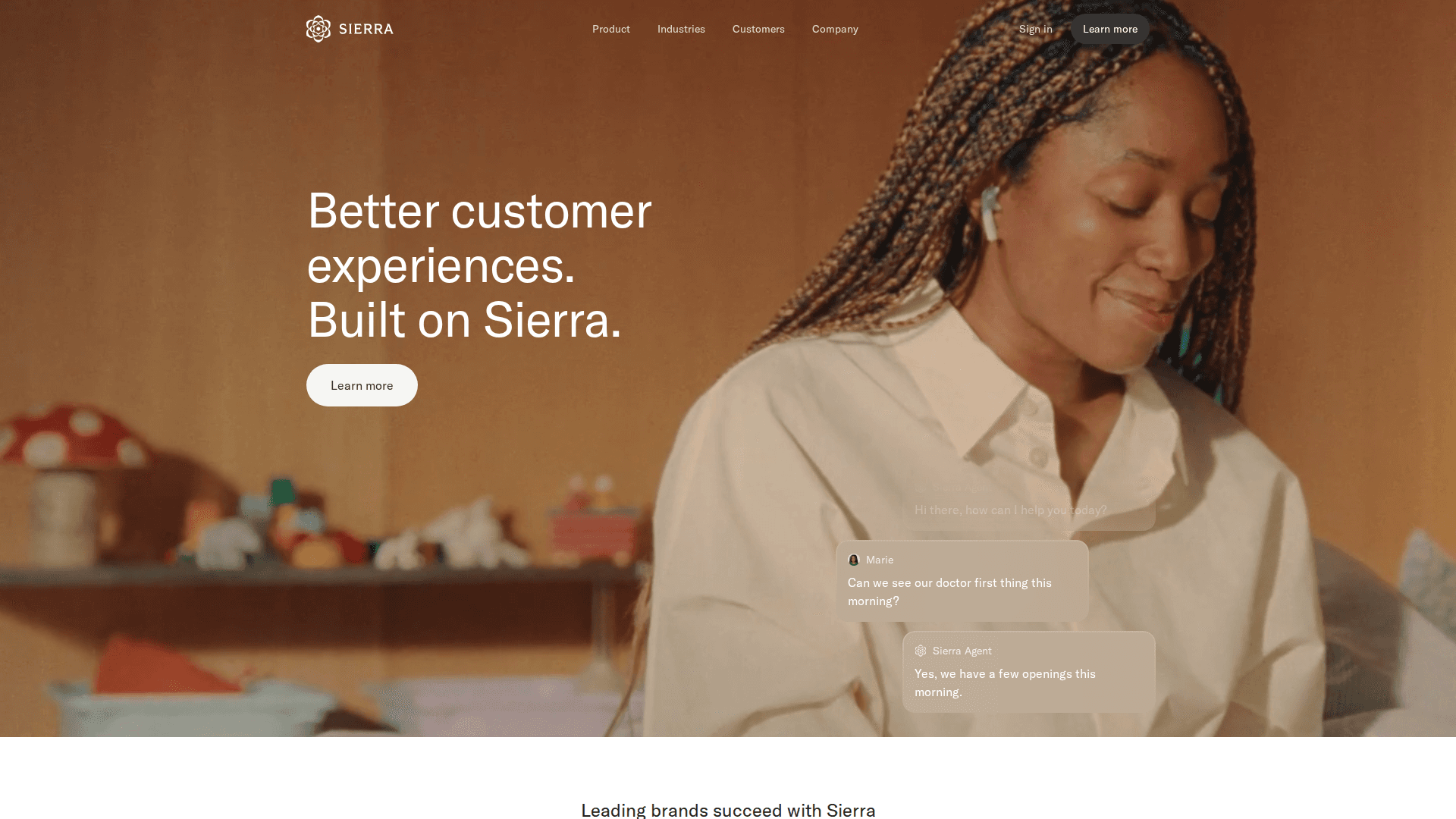 Sierra interface — Outcome Pricing at $15.8B Scale