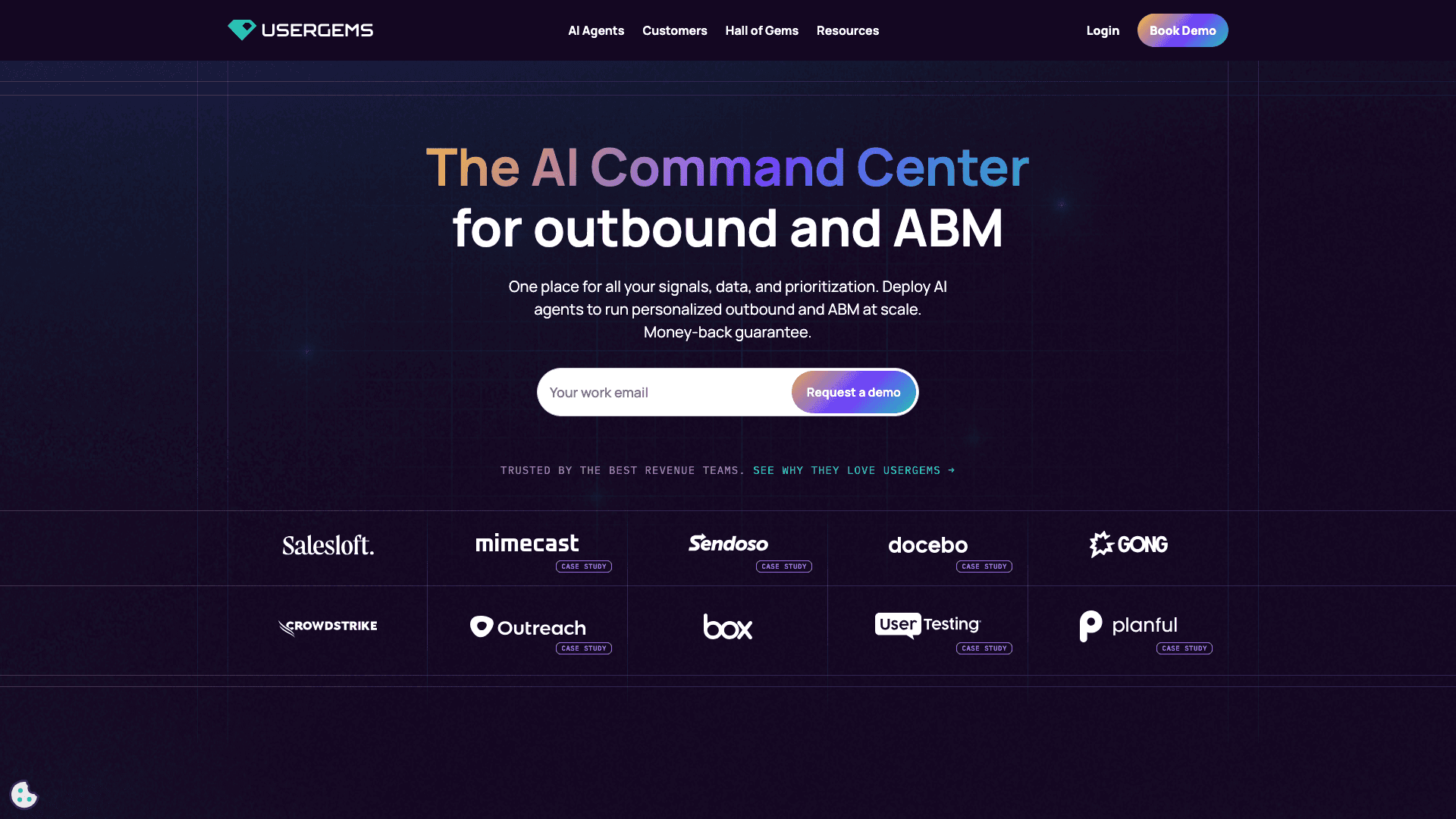 UserGems interface — Job Change Alerts on Past Customers + Buyers